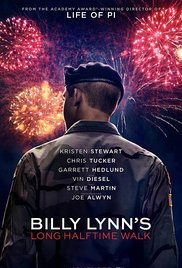 Billy Lynn's Long Halftime Walk movie poster